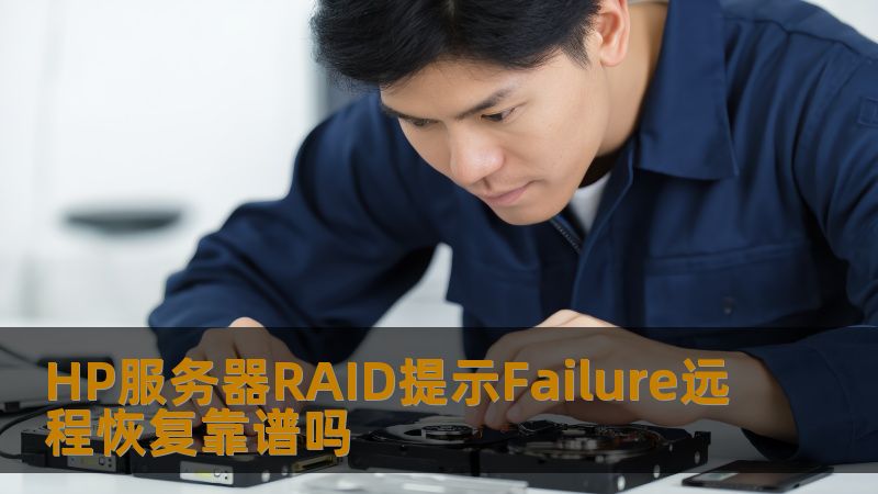 HP服务器RAID提示Failure远程恢复靠谱吗