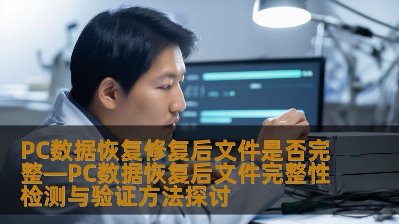 PC数据恢复修复后文件是否完整—PC数据恢复后文件完整性检测与验证方法探讨 PC数据恢复修复后文件是否完整—PC数据恢复后文件完整性检测与验证方法探讨