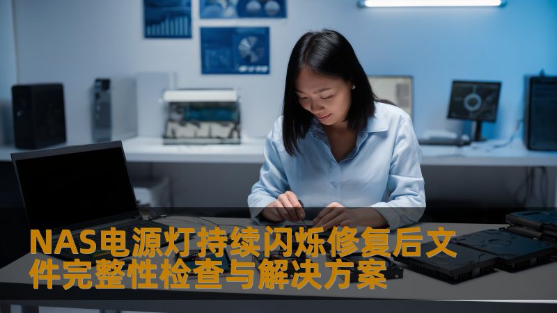 NAS电源灯持续闪烁修复后文件完整性检查与解决方案