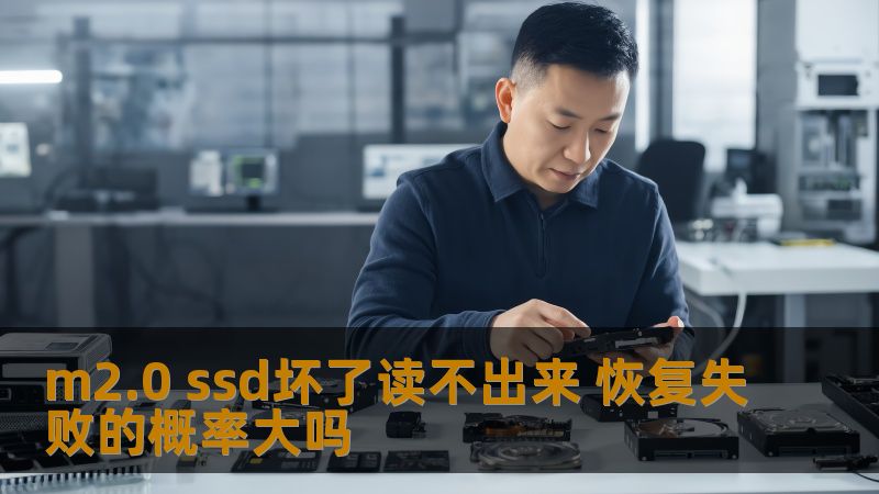m2.0 ssd坏了读不出来 恢复失败的概率大吗