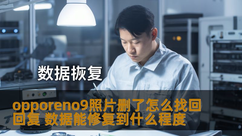 opporeno9照片删了怎么找回回复 数据能修复到什么程度
