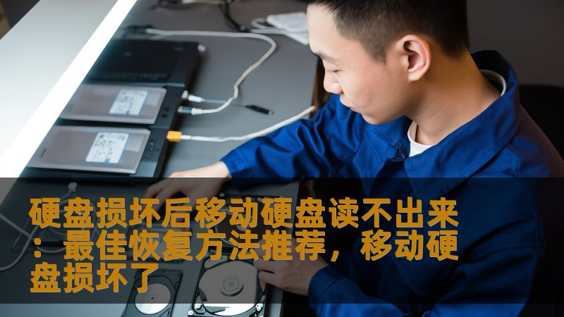 硬盘损坏后移动硬盘读不出来：最佳恢复方法推荐，移动硬盘损坏了
