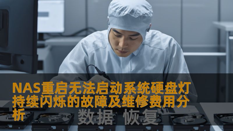 NAS重启无法启动系统硬盘灯持续闪烁的故障及维修费用分析