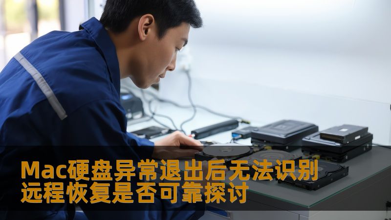 Mac硬盘异常退出后无法识别远程恢复是否可靠探讨