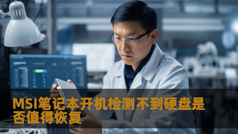 MSI笔记本开机检测不到硬盘是否值得恢复
