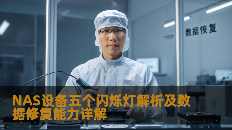 了解NAS设备五个闪烁灯的含义及数据修复能力，掌握故障分析和操作步骤，确保数据安全。