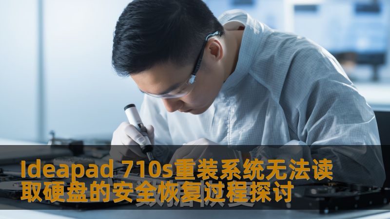 本篇文章探讨了Ideapad 710s重装系统无法读取硬盘的安全恢复过程，提供详细的故障分析及解决方案。