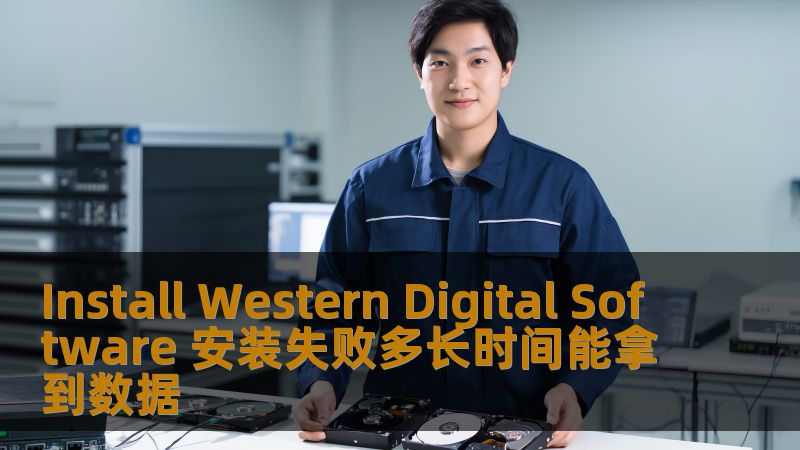 了解Install Western Digital Software安装失败后数据恢复时间分析与解决方案，帮助您快速恢复数据。