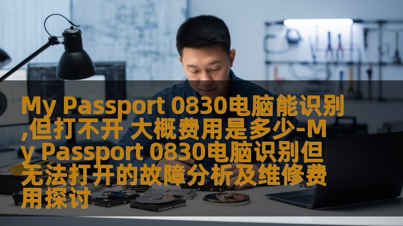 My Passport 0830电脑识别但打不开的故障分析及维修费用探讨，了解常见故障及解决方案。
