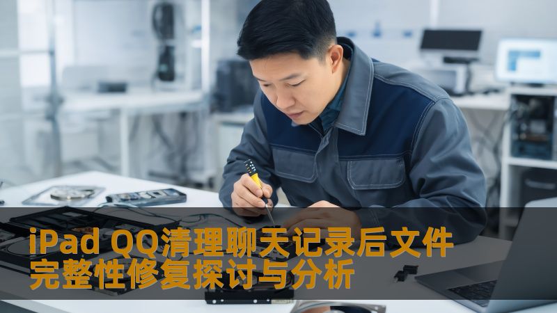iPad QQ清理聊天记录后文件完整性修复探讨与分析 iPad QQ清理聊天记录后文件完整性修复探讨与分析