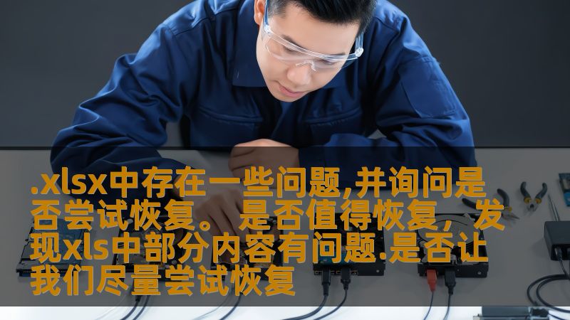 .xlsx中存在一些问题,并询问是否尝试恢复。 是否值得恢复,发现xls中部分内容有问题.是否让我们尽量尝试恢复 .xlsx中存在一些问题,并询问是否尝试恢复。 是否值得恢复,发现xls中部分内容有问题.是否让我们尽量尝试恢复