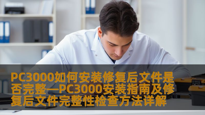 了解PC3000的安装步骤及修复后文件完整性检查方法，确保数据恢复的成功率与完整性。