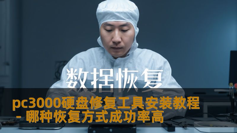 pc3000硬盘修复工具安装教程，详细介绍了各种恢复方式的成功率及操作步骤，帮助用户高效恢复数据。