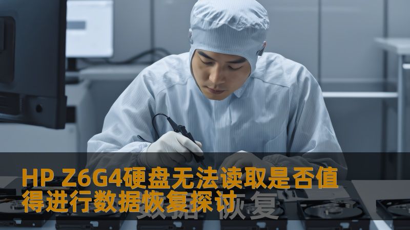 探讨HP Z6G4硬盘无法读取的原因及数据恢复的必要性，帮助用户理解数据恢复的过程与价值。