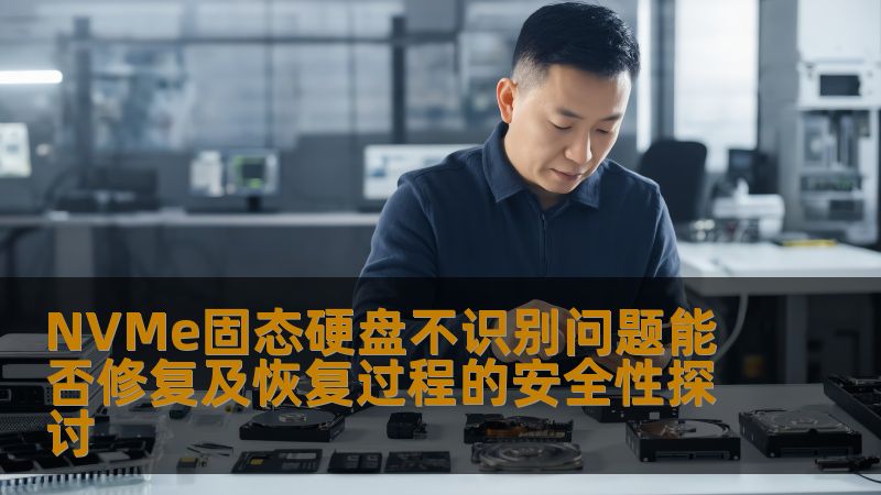 探讨NVMe固态硬盘不识别问题的修复及恢复过程的安全性，提供实用解决方案和真实案例。