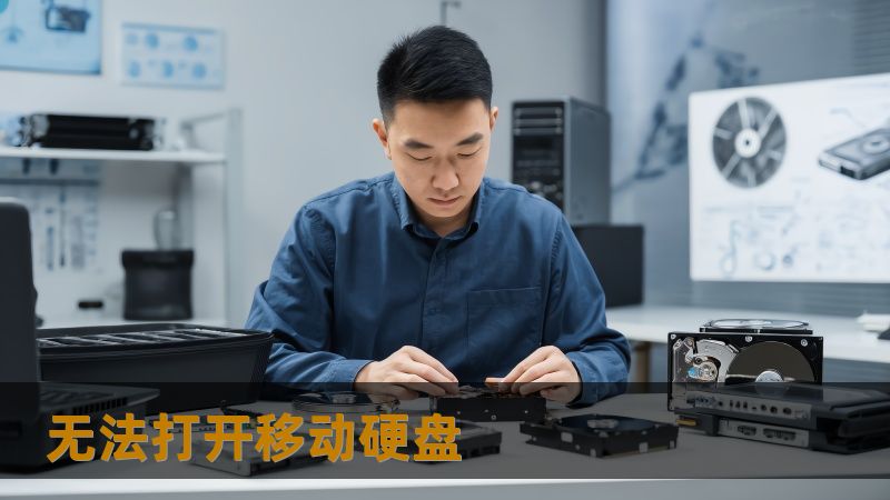 无法打开移动硬盘