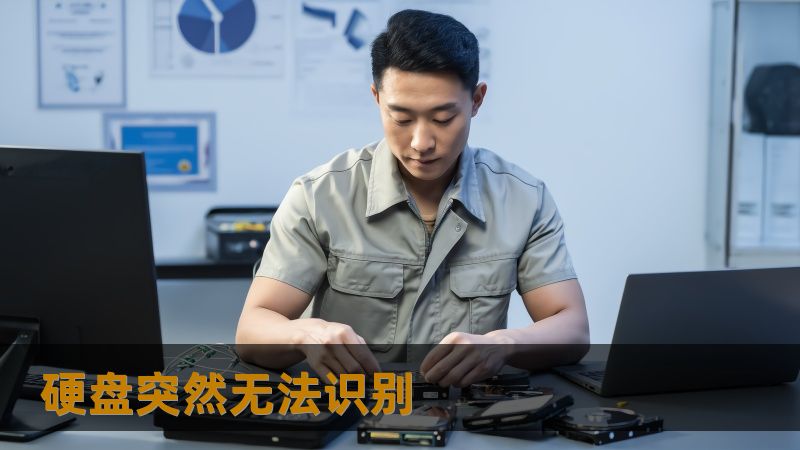 标题：硬盘突然无法识别？这份快速诊断与恢复指南，教你把数据留住    首段：        清晨打开工作电脑，协同文档、设计草稿需要在今日交付，但外置硬盘突然没有盘符，屏幕弹出“硬盘不可用/未识别”的提示。你试着换数据线、换接口、在另一台电脑上测试，仍然没有反应。摄影师在现场拍摄的RAW素材、设计师的原稿、IT人员的客户资料，都被这次突发的问题打乱节奏。越是拖延，越容易出现误操作、覆盖数据、甚至二...