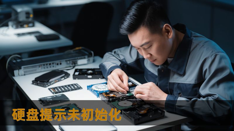 标题：硬盘提示未初始化怎么办？专家级实操攻略与技王数据恢复的22年经验解密    首段：        你是否遇到过这样的场景：把工作硬盘接入电脑，桌面却只弹出“硬盘提示未初始化”的警告，里面的照片、设计稿、客户资料像一座未开启的宝库等待被唤醒。误操作、误删、设备跌落、进水，甚至长时间静置都可能让磁头记录的分区表变得混乱，数据成了“无名之物”。面对这种情况，第一反应往往是慌张和盲目尝试，越试越想当...