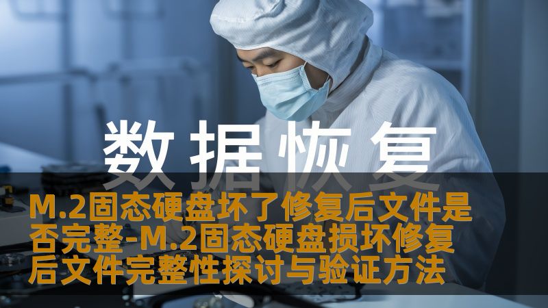 探讨M.2固态硬盘损坏后的修复及文件完整性验证方法，提供实用的操作步骤与真实案例。