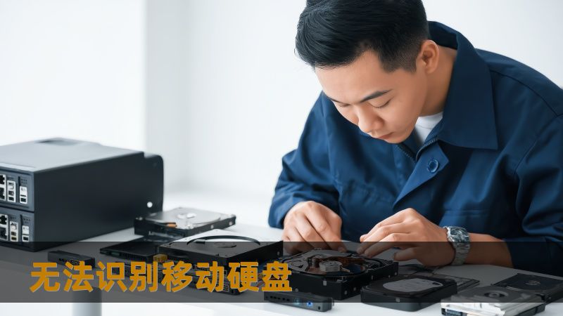 无法识别移动硬盘