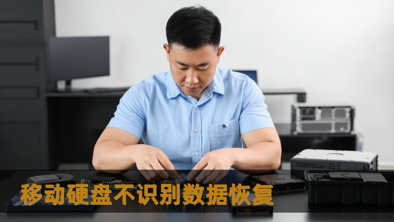 标题：移动硬盘不识别数据恢复全解：从自查到找回数据的实战指南，技王数据恢复护航    首段：        清晨匆忙提交报告，外接的移动硬盘却突然不识别，电脑弹出“无法识别磁盘”的提示，里头的合同、照片、设计稿仿佛瞬间失去入口。你试着换 USB 线、换接口、换电脑，但结果仍然空荡荡，没有看到希望。这就是许多上班族、摄影师、设计师和 IT 人员面对的真实痛点：移动硬盘不识别数据恢复往往来看起来无解，...