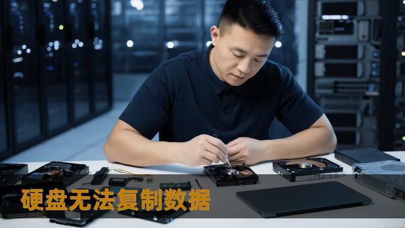 标题：硬盘无法复制数据？快来了解如何高效恢复！【技王数据恢复】帮你找回重要资料        你的硬盘无法复制数据，怎么办？    你是否曾在急需用到文件时，遇到硬盘无法复制数据的尴尬局面？工作中，硬盘突然损坏、误删文件、甚至是硬盘进水等问题，常常让我们焦虑不已。特别是当重要资料、项目文件丢失时，工作进度被严重拖慢，甚至可能影响到公司业务的运作。如果你正面临这样的困境，千万不要慌张，解决问题的方法...