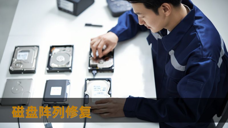 标题：磁盘阵列修复全攻略：从误删到硬件损坏，一文搞定数据找回    首段：        你正在为一个重要项目焦头烂额：摄影师在现场导出RAW大文件时，磁盘阵列突然发出异响，阵列报错后转动却越来越慢，数据块变得不可用。你急忙重启，结果最近的设计稿和客户资料全都在阵列里“失联”。作为上班族、设计师、还是摄影师，数据丢失带来的压力都是切身体会。网传的自助修复工具看起来方便，但往往只能救回部分文件，甚至...