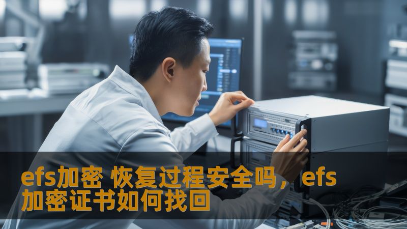 efs加密 恢复过程安全吗，efs加密证书如何找回