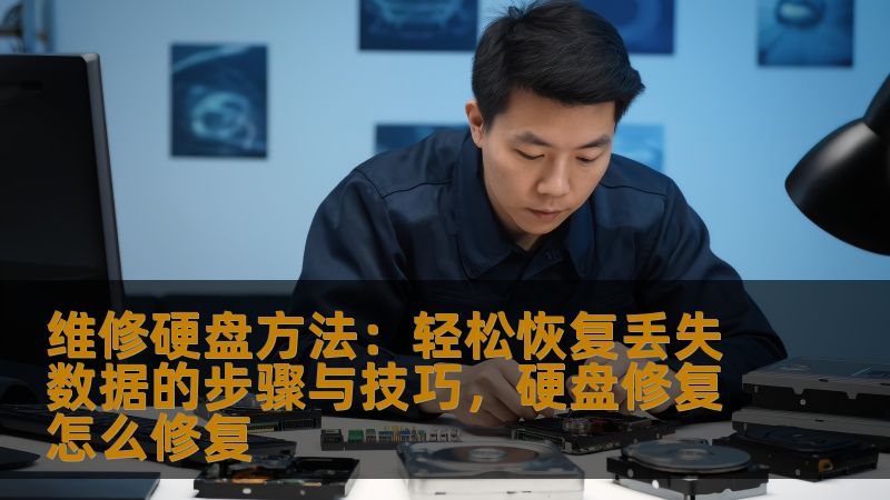 维修硬盘方法：轻松恢复丢失数据的步骤与技巧，硬盘修复怎么修复