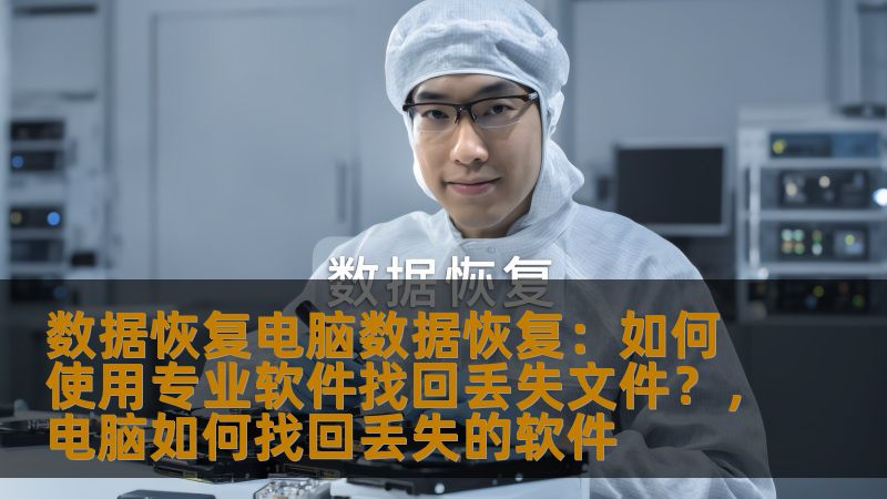 本文将详细介绍如何利用专业数据恢复软件，帮助你找回因误操作、系统崩溃或其他原因丢失的电脑文件。无论是个人文件、工作资料，还是重要的文档，数据恢复软件都能为你提供专业有效的解决方案。