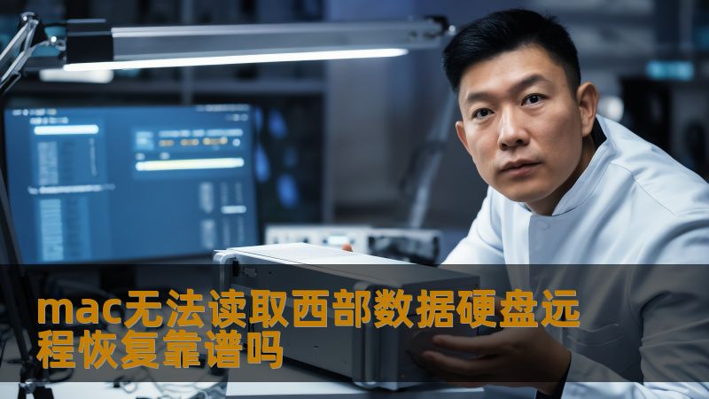 mac无法读取西部数据硬盘远程恢复靠谱吗