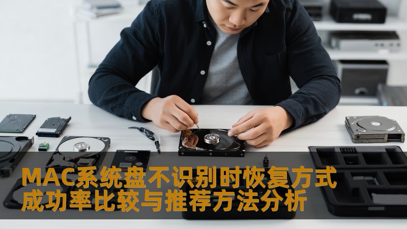 了解MAC系统盘不识别的常见故障及恢复方式，比较不同方法的成功率，帮助用户有效恢复数据。
