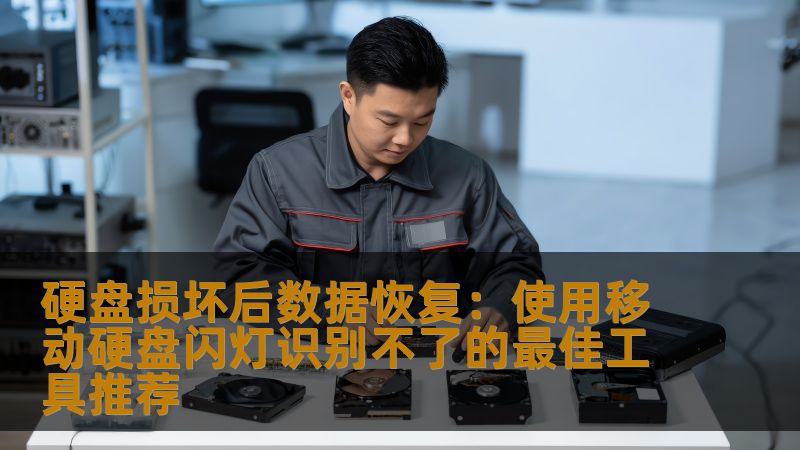 硬盘损坏后数据恢复：使用移动硬盘闪灯识别不了的最佳工具推荐
