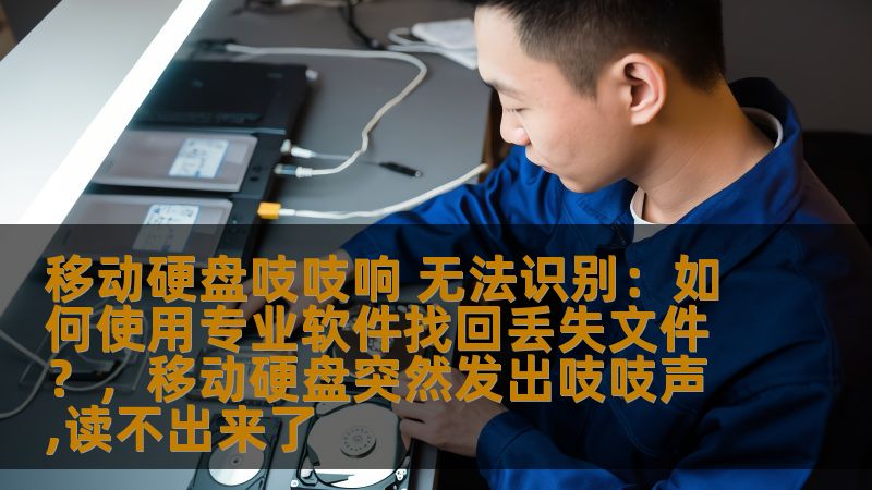 遇到移动硬盘吱吱响且无法识别的问题，不要惊慌。本文将详细介绍如何通过专业数据恢复软件找回丢失的文件，帮助你解决数据丢失的难题。