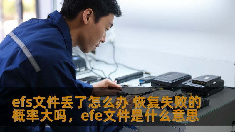 EFS文件丢失是许多企业和个人用户在使用加密文件系统时面临的困境。本篇文章将详细分析EFS文件丢失后的应对措施，并探讨恢复成功的可能性，帮助你从容应对这一突发情况。