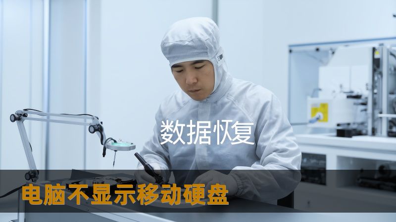 解决电脑不显示移动硬盘问题的方法指南｜数据恢复技巧详解                什么情况下你的电脑突然不显示移动硬盘？    想象一下，你刚刚拍完一场婚礼，满载而归，打算快速把照片导入电脑整理，却发现连接的移动硬盘“毫无反应”。多年来，许多用户遇到过类似问题：移动硬盘插入后没有反应、设备管理器里显示异常，甚至完全无法识别，导致重要数据变得无法访问。这不仅让人焦急，更可能面临数据丢失风险。原因...