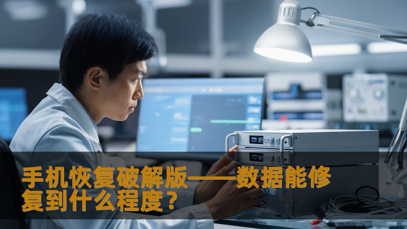 手机数据丢失是现代人最常遇到的困扰之一。你是否曾因误操作、系统崩溃或硬件损坏，导致珍贵的照片、文件、聊天记录等数据丢失？“手机恢复破解版”作为一款热门的手机数据恢复工具，能帮助你找回丢失的数据，但你是否知道它的数据恢复能力到底能达到什么程度呢？本文将为你揭示手机恢复破解版的恢复效果以及如何高效利用它进行数据修复。