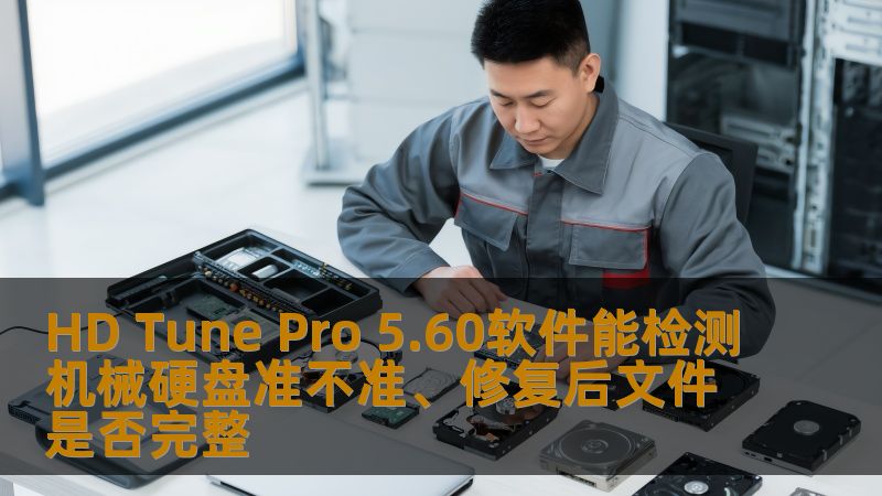 通过HD Tune Pro 5.60软件检测机械硬盘的准确性与修复后文件完整性的分析，帮助用户解决硬盘故障问题。