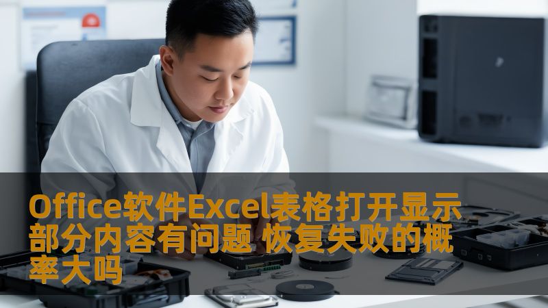 了解Office软件Excel表格打开显示部分内容有问题的原因及恢复失败的概率，帮助您快速解决数据恢复问题。