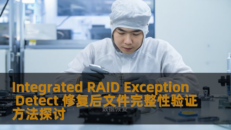 Integrated RAID Exception Detect 修复后文件完整性验证方法探讨 Integrated RAID Exception Detect 修复后文件完整性验证方法探讨
