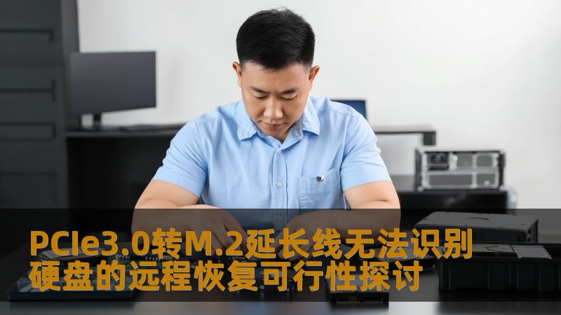 PCIe3.0转M.2延长线无法识别硬盘的远程恢复可行性探讨