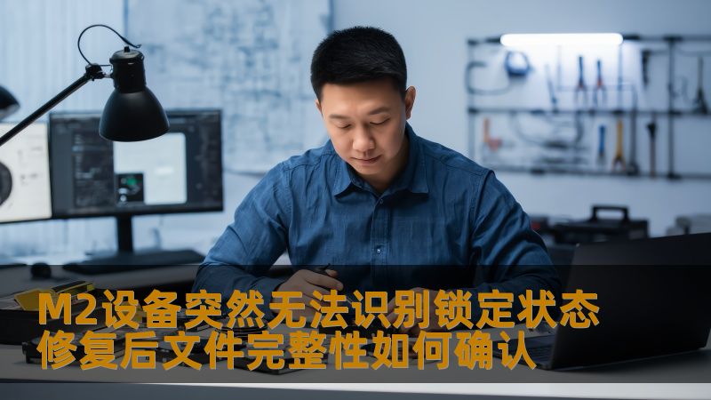 M2设备突然无法识别锁定状态修复后文件完整性如何确认 M2设备突然无法识别锁定状态修复后文件完整性如何确认