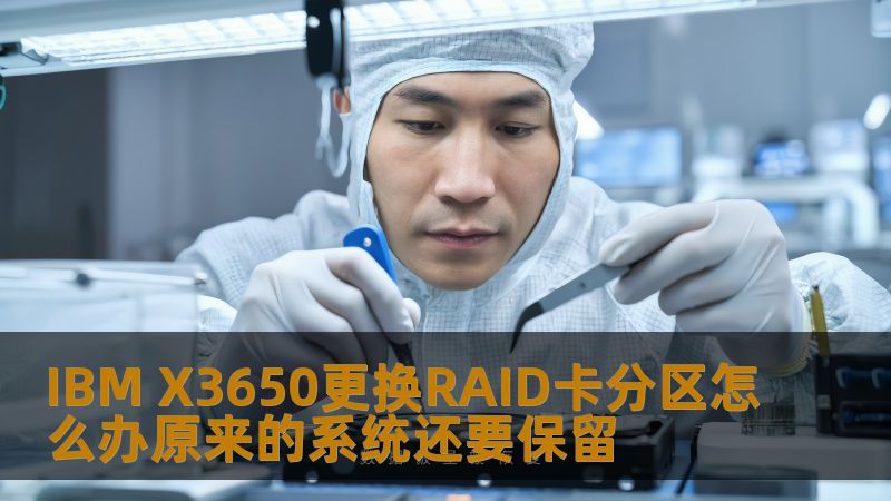 了解如何在 IBM X3650 上更换 RAID 卡并保留原有系统，确保数据恢复的安全性。