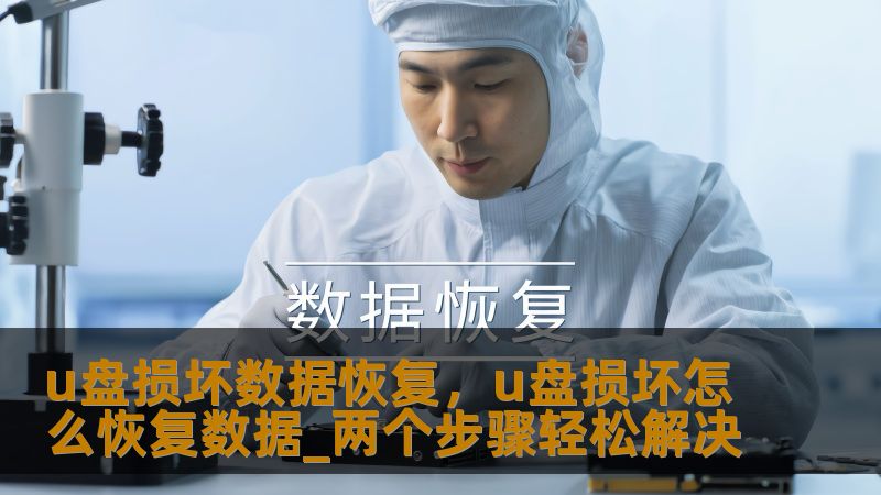 u盘损坏数据恢复，u盘损坏怎么恢复数据_两个步骤轻松解决