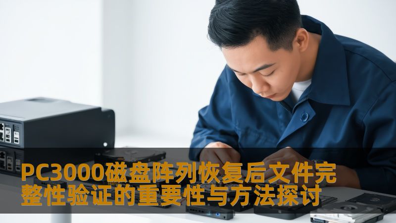 探讨PC3000磁盘阵列恢复后文件完整性验证的重要性与方法，确保数据安全与完整。