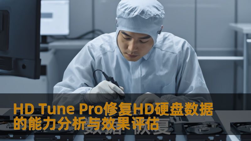HD Tune Pro修复HD硬盘数据的能力分析与效果评估