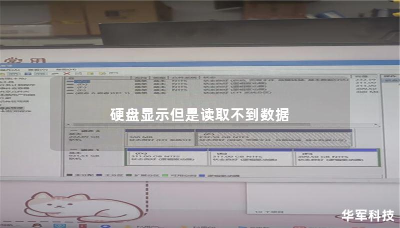 本文介绍了硬盘显示但读取不到数据的常见原因及解决方案，帮助用户恢复丢失的数据。