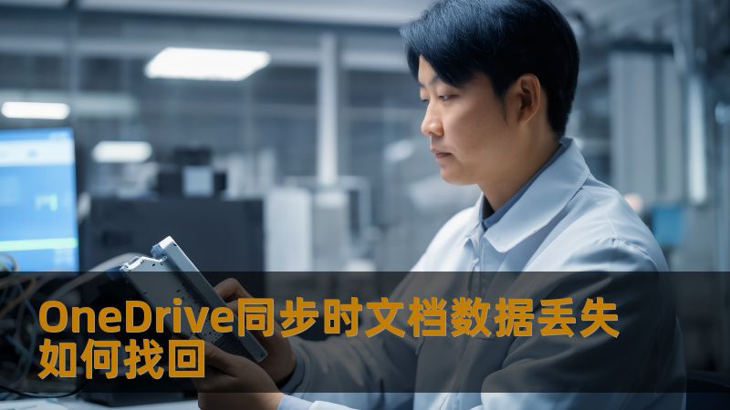 OneDrive同步时文档数据丢失如何找回？本文将详细介绍恢复步骤及时间分析，帮助您快速找回丢失的数据。