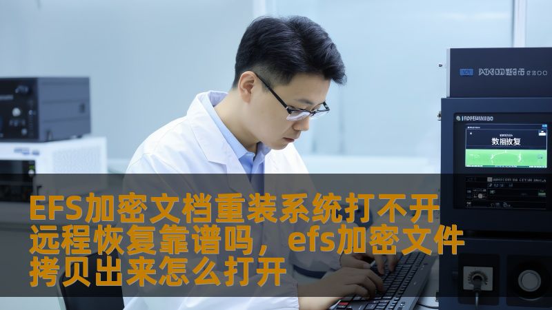 EFS加密文档重装系统打不开 远程恢复靠谱吗，efs加密文件拷贝出来怎么打开