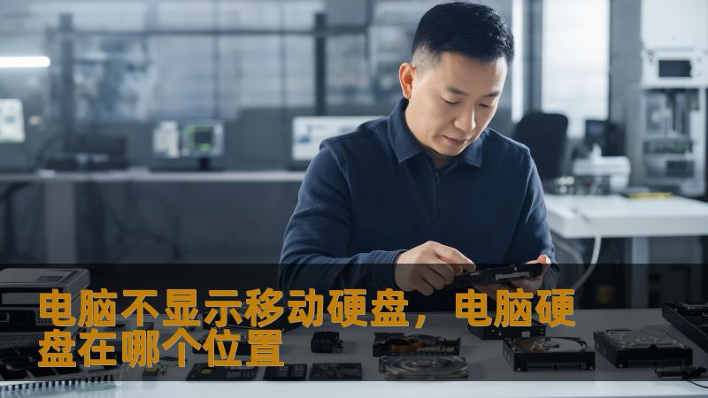 电脑不显示移动硬盘,电脑硬盘在哪个位置 电脑不显示移动硬盘,电脑硬盘在哪个位置